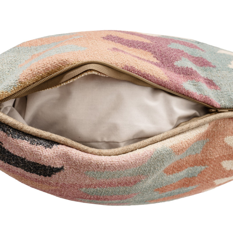Coussin Navajo, Polyester, Rectangle H 14 po x l 22 po