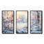 «Winter River Window View III - Winter Landscape», art mural-103155912-103155918