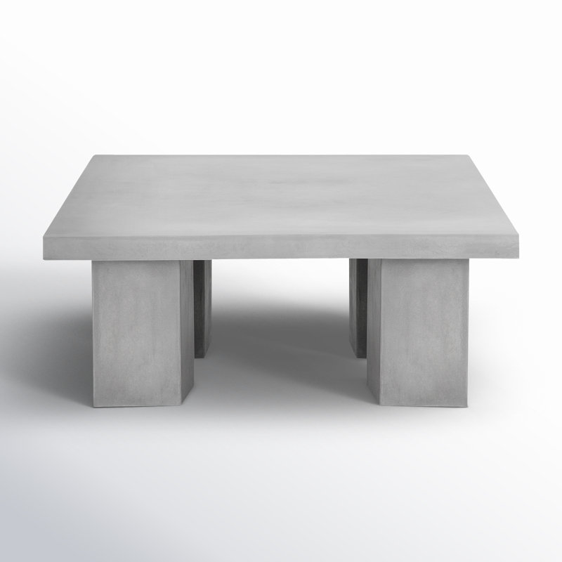 Maximus Coffee Table, Gray, 16" H x 35" L x 35" W