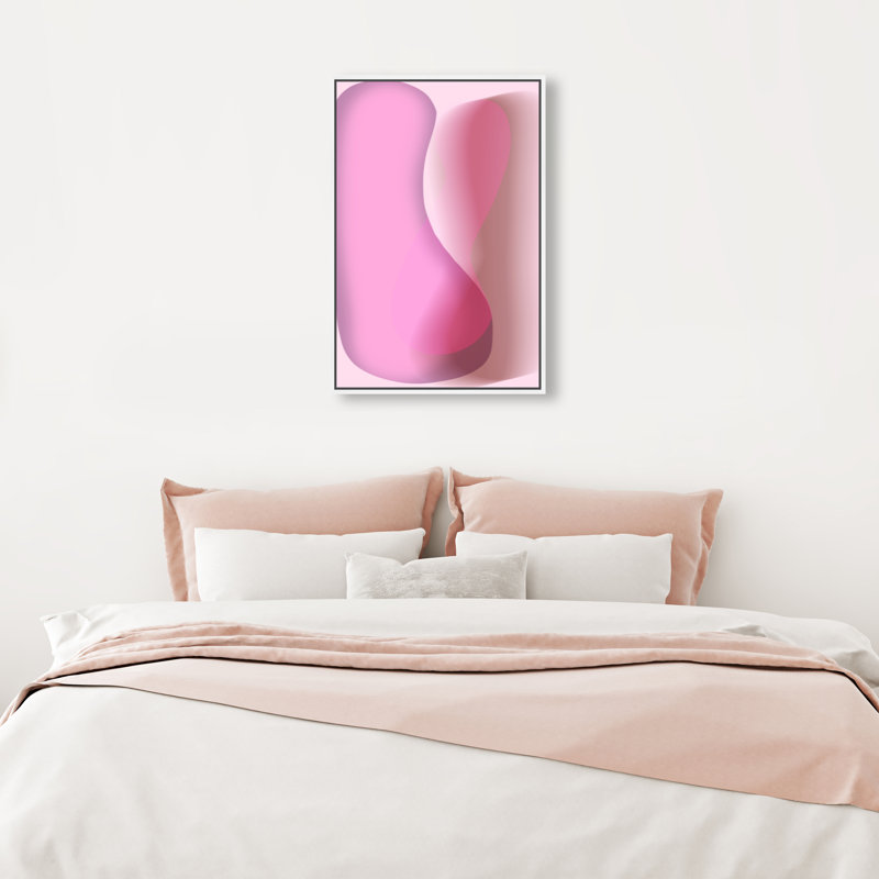 Dancing Lovers Print by Oliver Gal, 46"H x 31"W, White Floater Frame