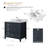 36" Single Bathroom Vanity with Engineered Marble Top-107663152-107663156-122918898