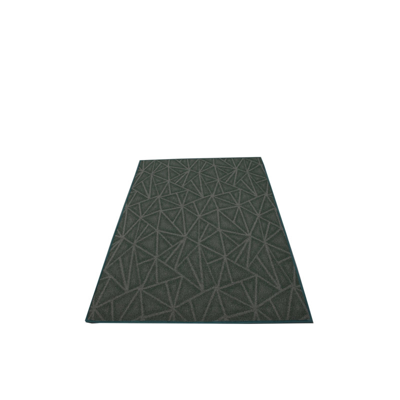Tapis noir Power Loom, Tapis fantaisie 6 pi