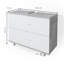 81Cm Free-Standing Single Bathroom Vanity Base Only-59480159