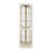 Lighted Corner Curio Cabinet - Display Case For Living Room, Antique Collectibles, Wine & Bar Glass Storage - Elegant Corner Design With Lights Included- White-156541859