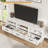 70" TV Stand with Drawers for 75/80 inch TV, Black Long Entertainment Center with Storage, Wood TV Console/Television Stands/Media Console/TV Cabinet for Living Room