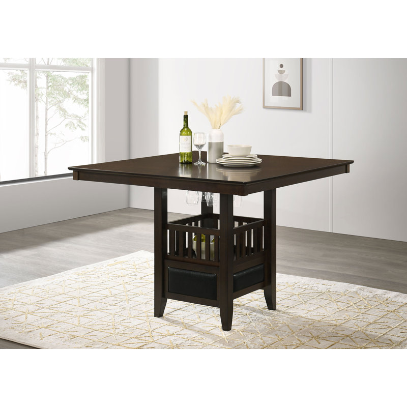 Edwinton Square 47-inch Counter Height Dining Table Espresso