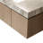 Luxury 48" Bathroom Vanity & Sinks Modern Family Suspended Bathroom Cabinet Mid-Century Sintered Stone Bathroom Cabinet