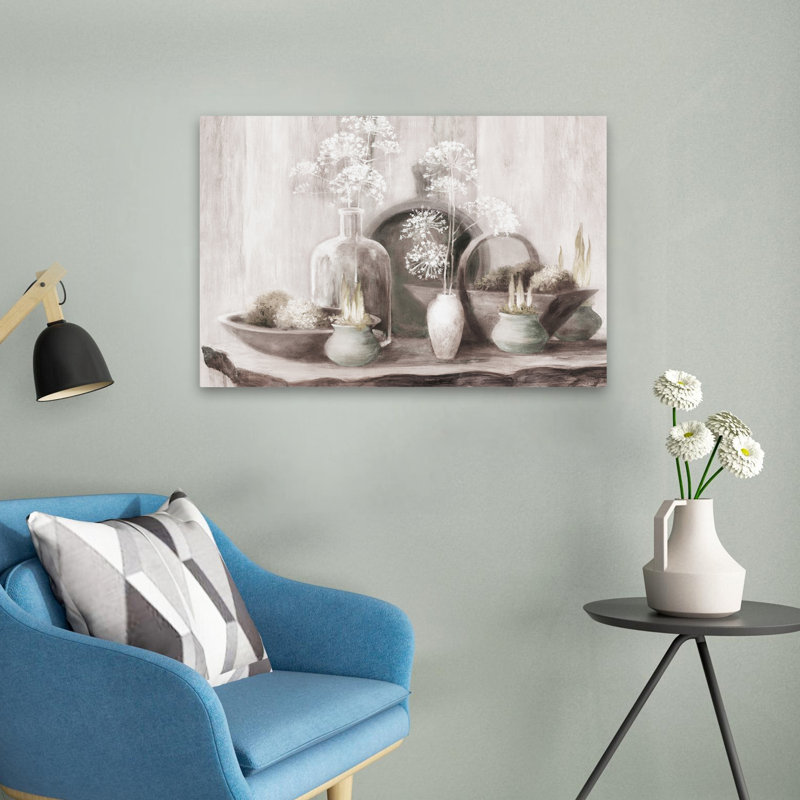 Rustic Elegance I Neutral Contemporary, H 24 po x l 16 po