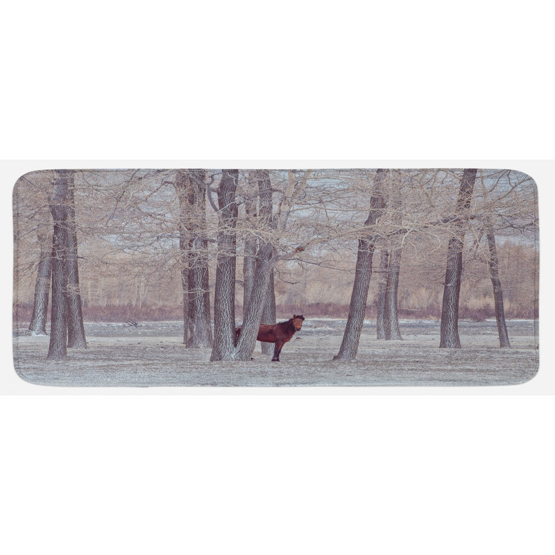 Tapis de cuisine équestres
