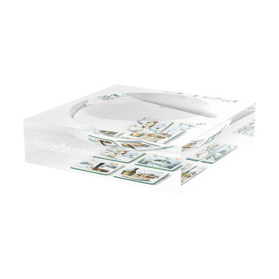 Mahjong Ski Theme Mahj Candy Catchall Dish