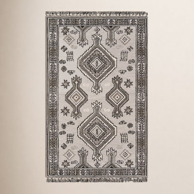Bronte Gray Hand-Tufted Wool Rug