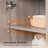 Dadash 31.1" Console Table with Storage Cabinet and Adjustable Shelf