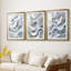 ABSTRACT Series CDLV  -Custom Framed  Premium Print W Matt - 3 Pieces-1436378712