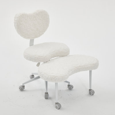 Artificial Rabbit Hair Meditation Chair Plus