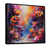 Black Floater Framed, Solid Wood