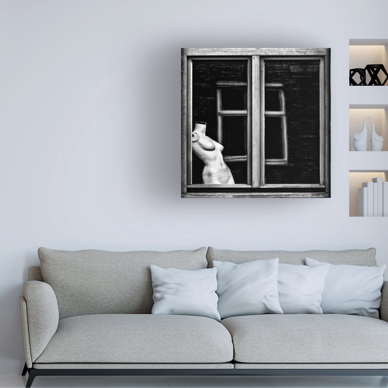 Susanne Stoop Mannequin Window Canvas Art, 24" H x 24" W