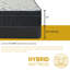 Matelas hybride mi-ferme à simple face avec sommier fendu Kurtz 12 pouces EuroTop-1346245590-1474624633