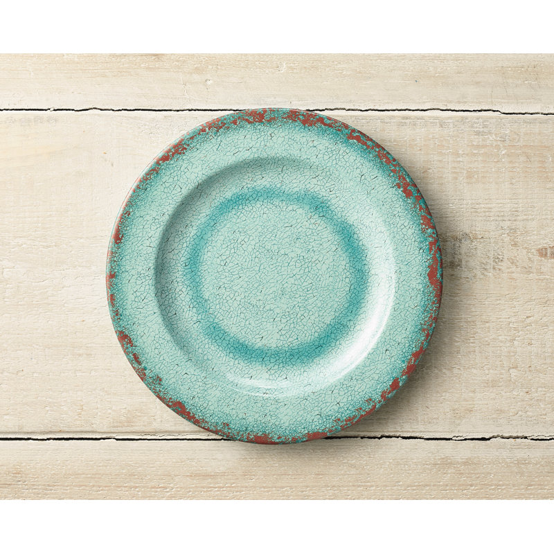 Casablanca 23cm Melamine Salad Plate, Blue