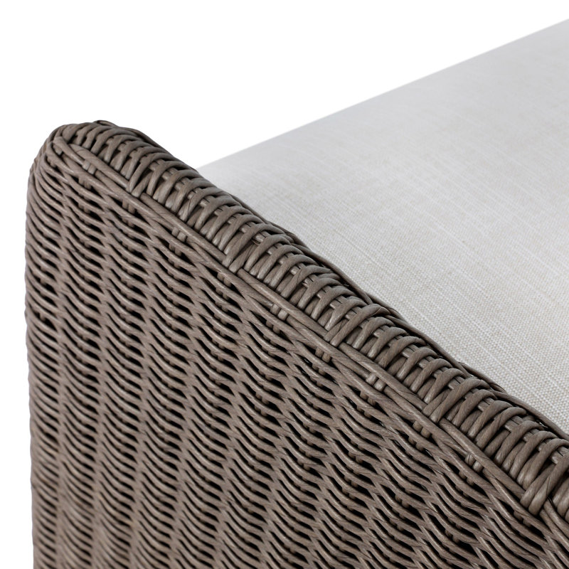Blaire Outdoor Chair-Vintage White, Vintage Taupe