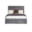 Mayfair Upholstered Velvet Drawers Bed Frame-1872114860