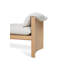 Katelyn White Oak Bench