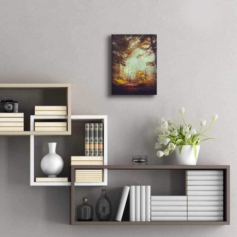 Art mural en verre Millwood Pines, H 16 po x l 12 po x P 0,13 po
