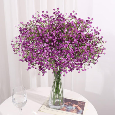 15 PCS Babys Breath Artificial Flowers Fake Babys Breath Flowers