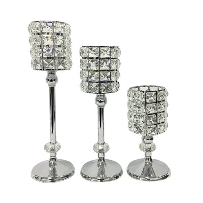 15'' H Metal Tabletop Candlestick