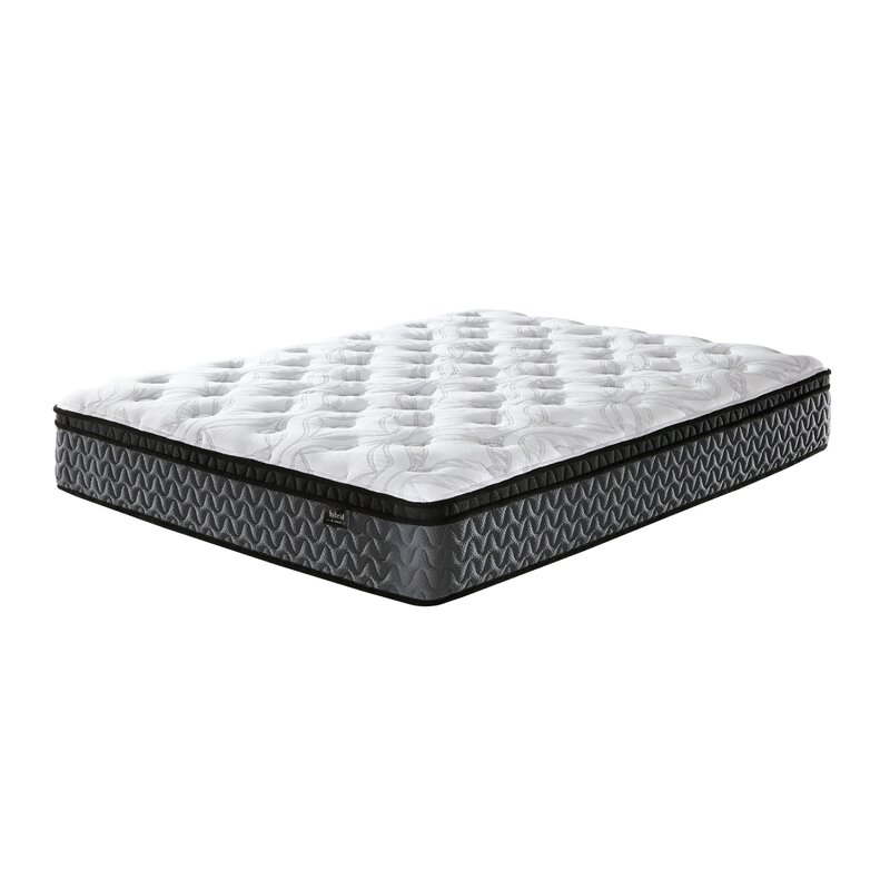 Signature Design by Ashley Serena 12'' Pocketed Hybrid Mattress ...