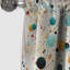 Futuriste motif à pois fusion II - rideau abstrait - rideau occultant - 1 panneaux-107550837