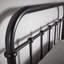 Timothea Vintage Style Metal Bed Frame - Black-83082992