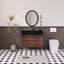 Meuble-lavabo simple 35,8 po avec surface solide Sibin-228556468-228556467
