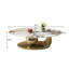 Table basse ovale de comptoir Delvan