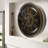 THE GEARS CLOCK Wall Clock with Real Moving Gears IR-LI_ 32 in Round "DUBLIN" BRONZE-ANTIQUE-105902052