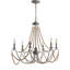 Lustre carré en fer Carnes