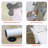 Adjustable Tattoo Spa Facial Salon Recliner, Adjustable 3-Section Lash Tattoo Bed, 72 Inches Facial Spa Chair For Artist Beauty Massage Salon-839980508