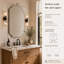 Miroir mural festonné pour salle de bain-449968646-449968642
