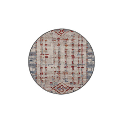 Machine Washable Gray Area Rug