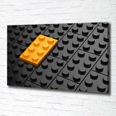 Lego Bricks - Wrapped Canvas Print