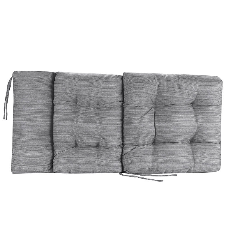 Coussin de chaise de salon intérieur/extérieur, Gris