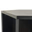 Table basse hexagonale en bois 47,24 po avec espace de rangement.-925532746