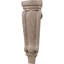 Corbeille en bois de pilastre moyen moyen l 5 1/8 po x P 2 3/8 po x H 15 1/2 po (paquet de 4)-91125492