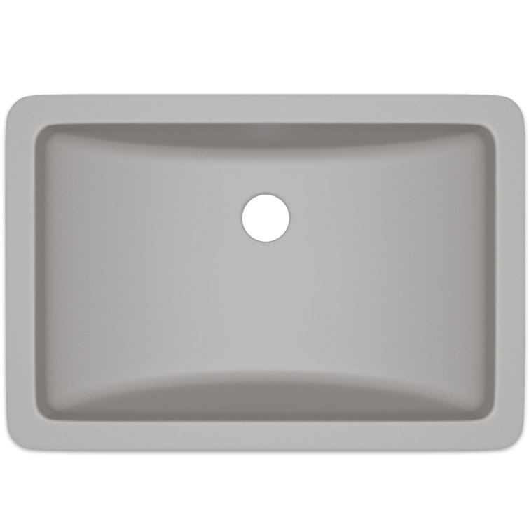 Lexicon Quartz Composite Rectangle Vanity Sink