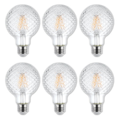 5.5 Watt (40 25 Watt Equivalent), G25 LED, Dimmable Light Bulb, Warm White (3000K) E26/Medium (Standard) Base