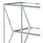 Mullinax 120cm Glass Top Console Table
