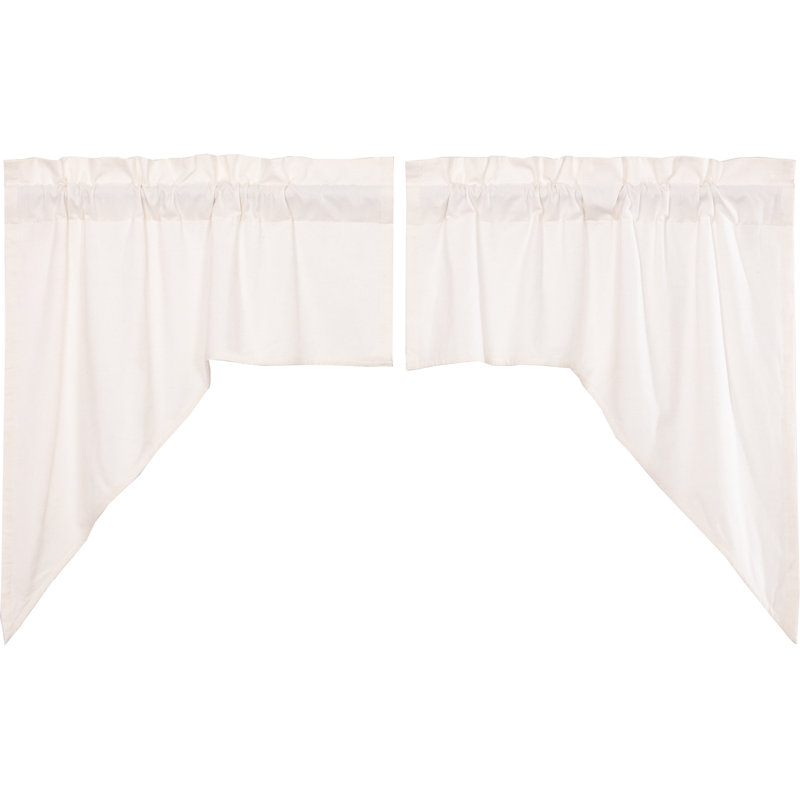 Cantonnière 72 po RuckeR, Blanc antique