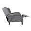 Marcus 75.5cm Wide Velvet Wing Chair Recliner