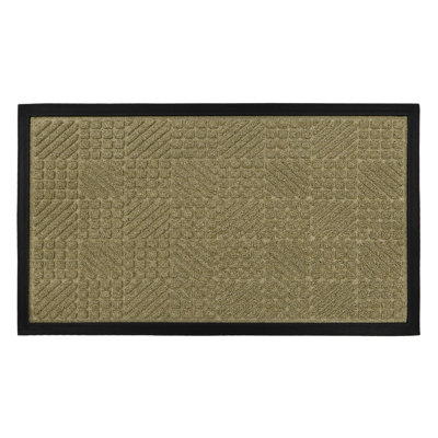 Non-Slip Geometric Indoor Doormat
