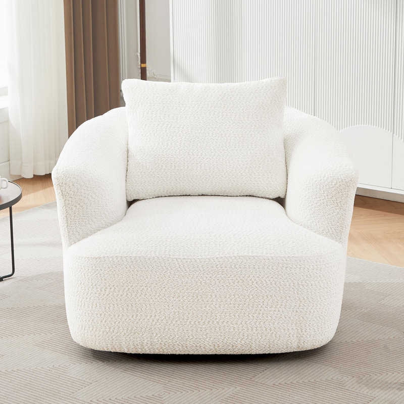 Chaise pivotante à 360 °, Beige