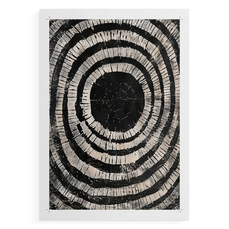 Série ABSTRACT CLIX - Impression sur toile seulement - NON CADRE, H 12 po x l 8 po